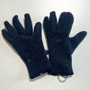 Outdoor Research grip wool gloves in gray size Small